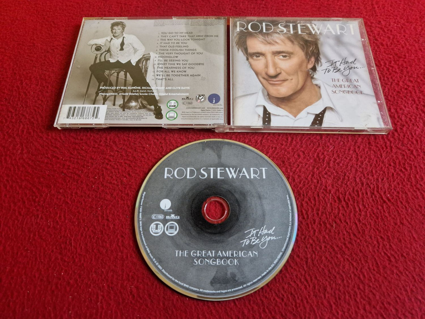 ROD STEWART IT HAD TO BE YOU THE GREAT AMERICAN SONGBOOK CD