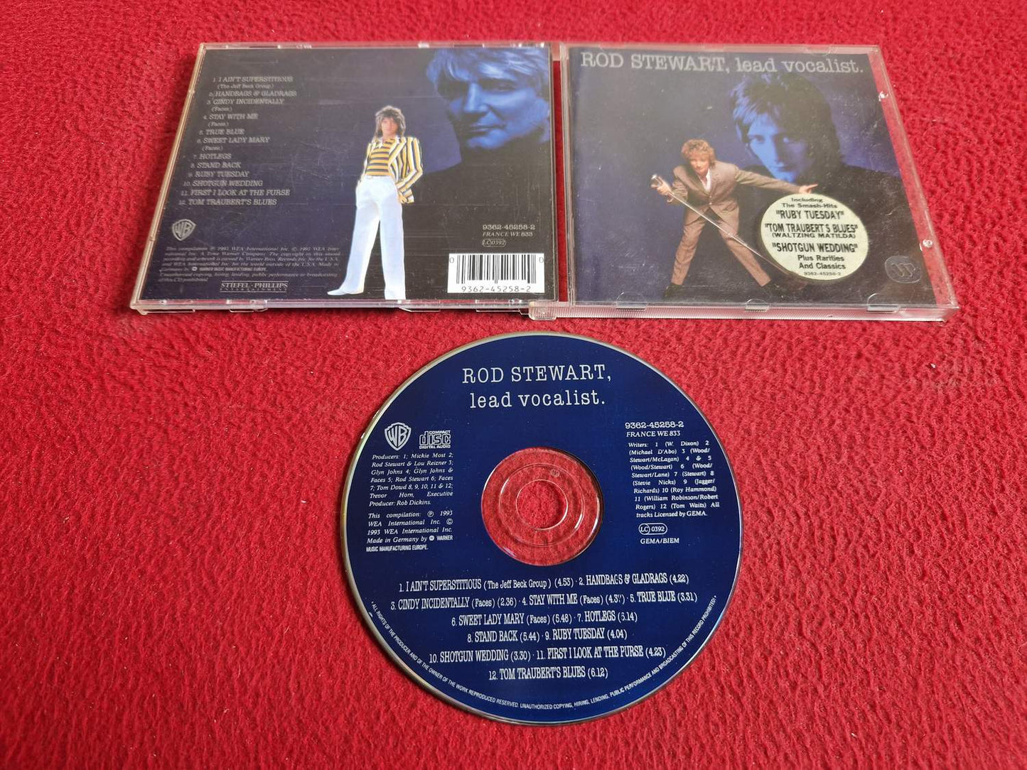 ROD STEWART LEAD VOCALIST CD