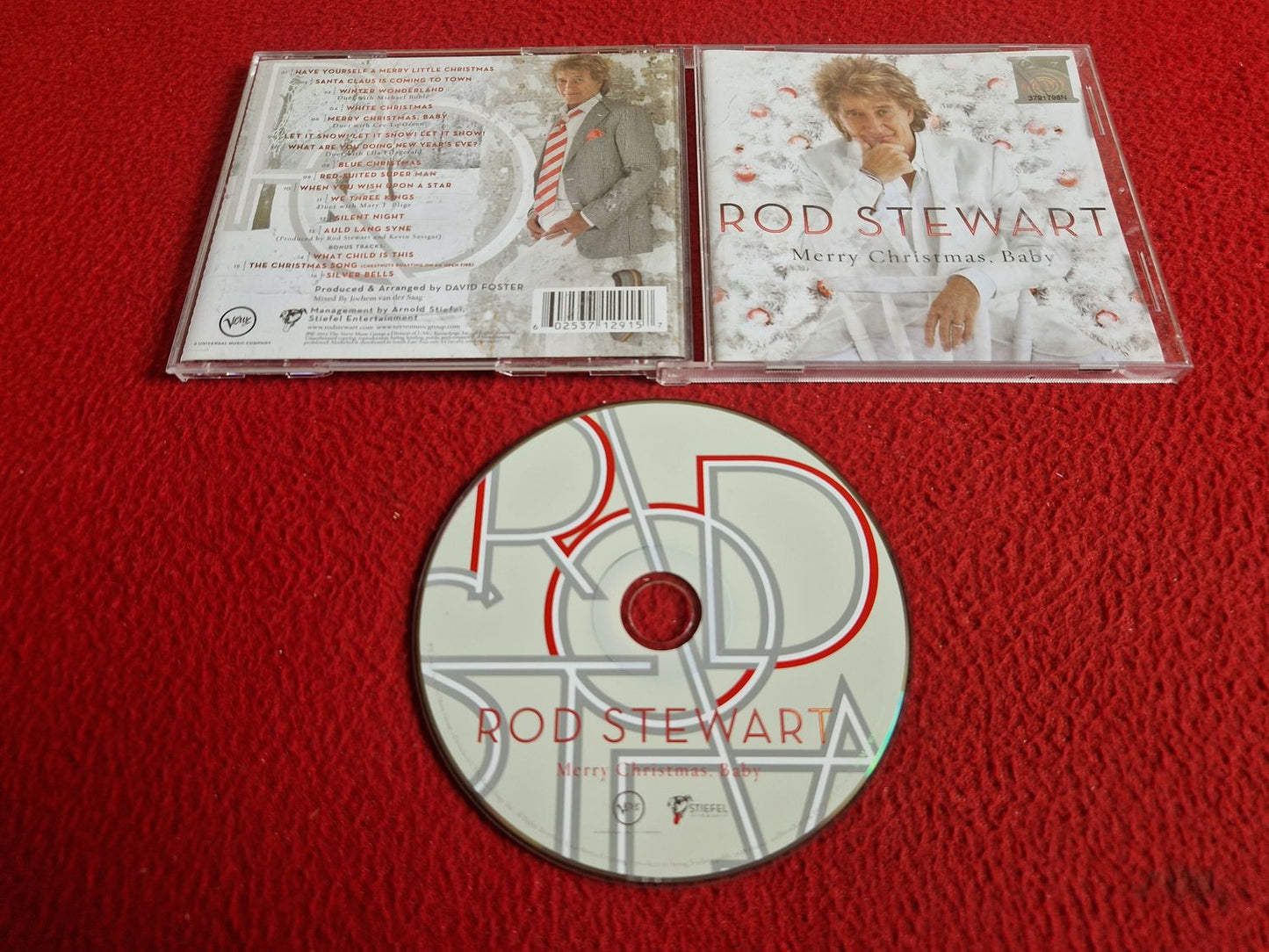 ROD STEWART MERRY CHRISTMAS BABY CD