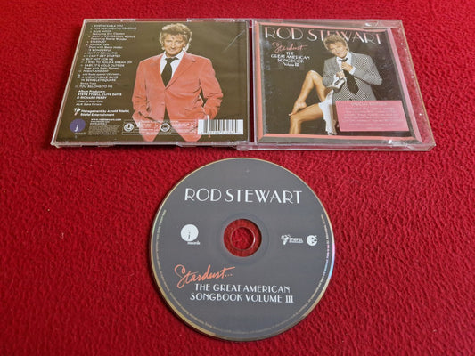 ROD STEWART STARDUST THE GREAT AMERICAN SONGBOOK VOLUME 3 CD