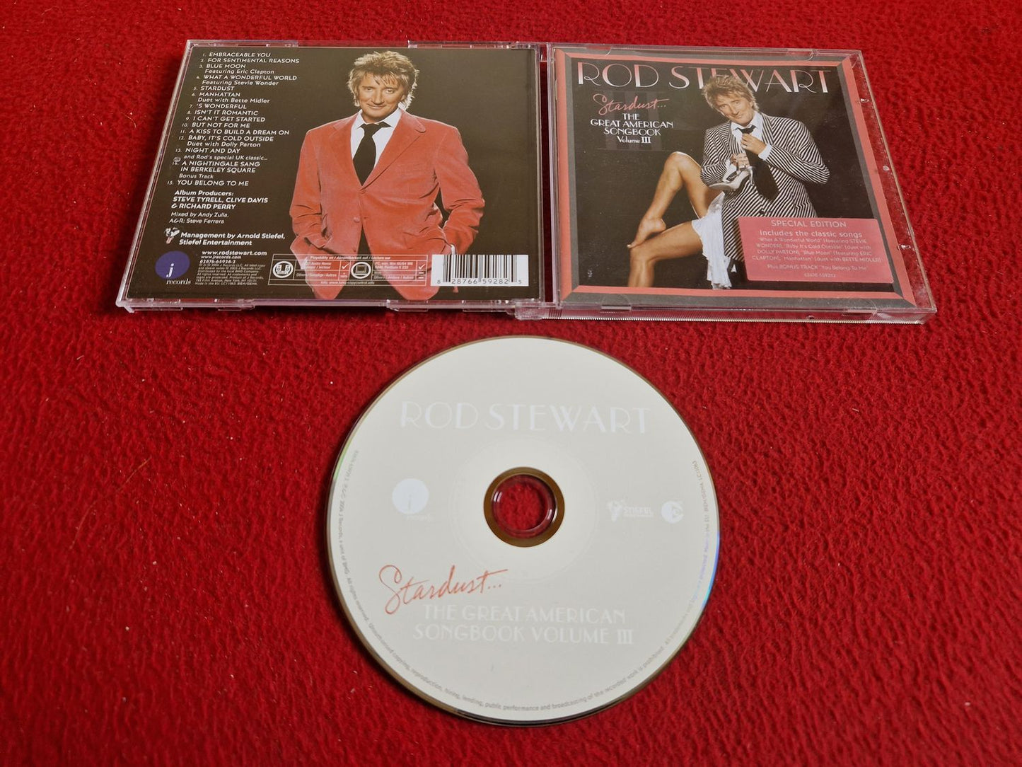 ROD STEWART STARDUST... THE GREAT AMERICAN SONGBOOK VOLUME III CD