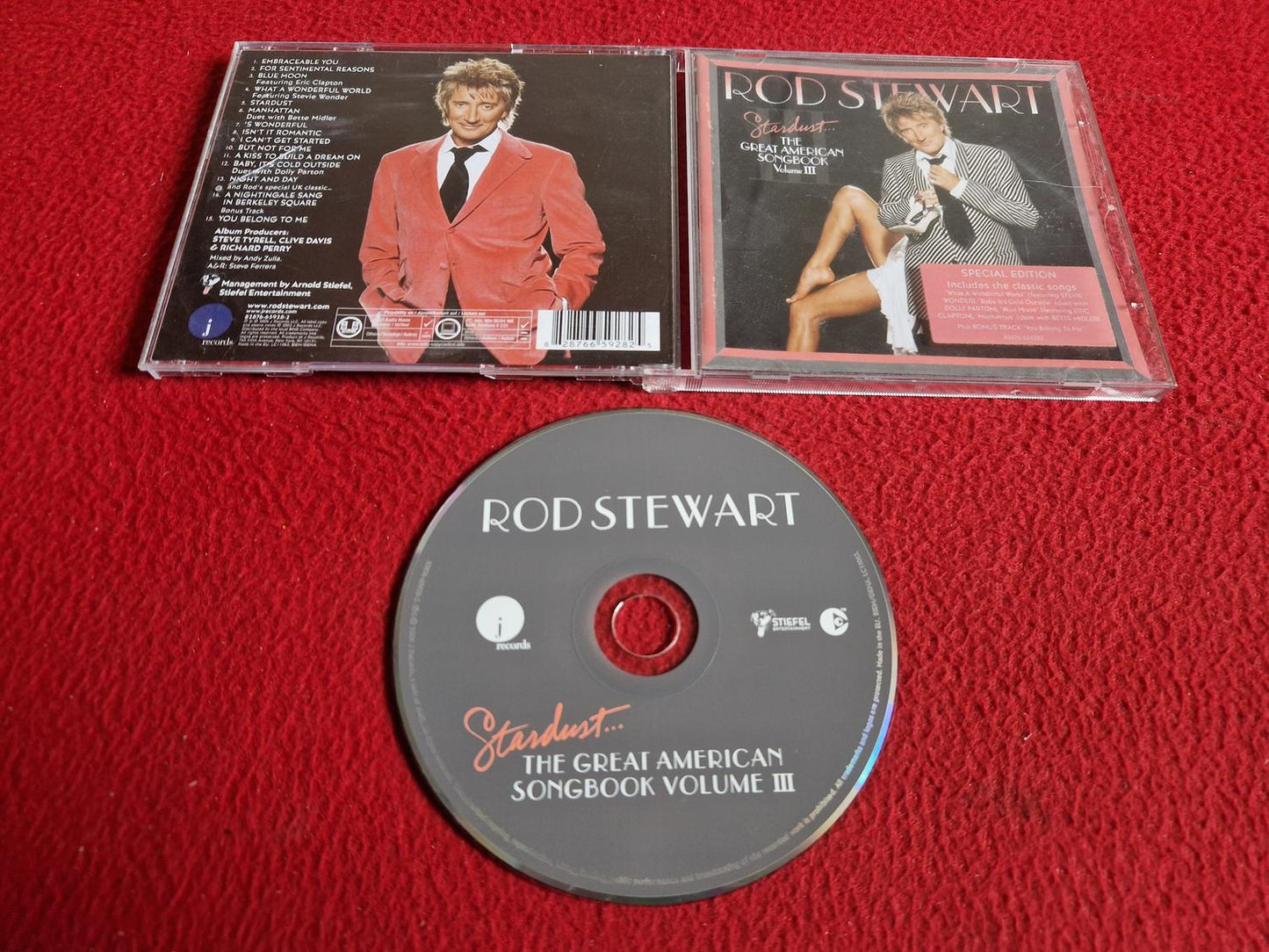 ROD STEWART STARDUST... THE GREAT AMERICAN SONGBOOK VOLUME III CD