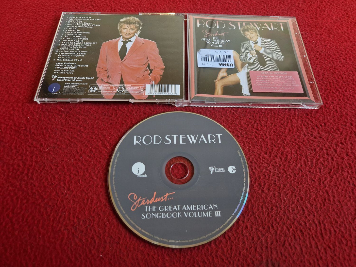 ROD STEWART STARDUST... THE GREAT AMERICAN SONGBOOK VOLUME III CD