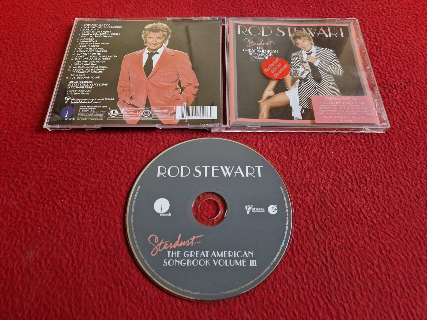 ROD STEWART STARDUST... THE GREAT AMERICAN SONGBOOK VOLUME III CD