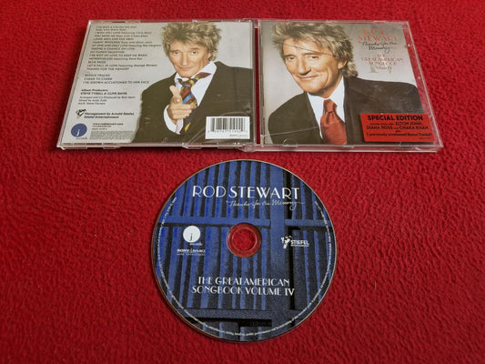 ROD STEWART THANKS FOR THE MEMORY GREAT AMERICAN SONGBOOK VOLUME IV CD
