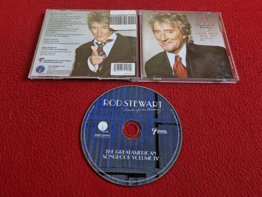 ROD STEWART THANKS FOR THE MEMORY THE GREAT AMERICAN SONGBOOK IV CD