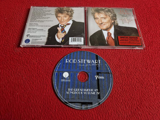 ROD STEWART THANKS FOR THE MEMORY... THE GREAT AMERICAN SONGBOOK VOLUME IV CD