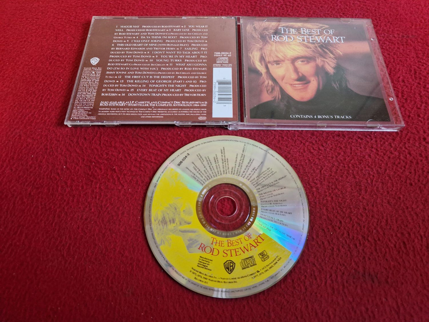 ROD STEWART THE BEST OF CD