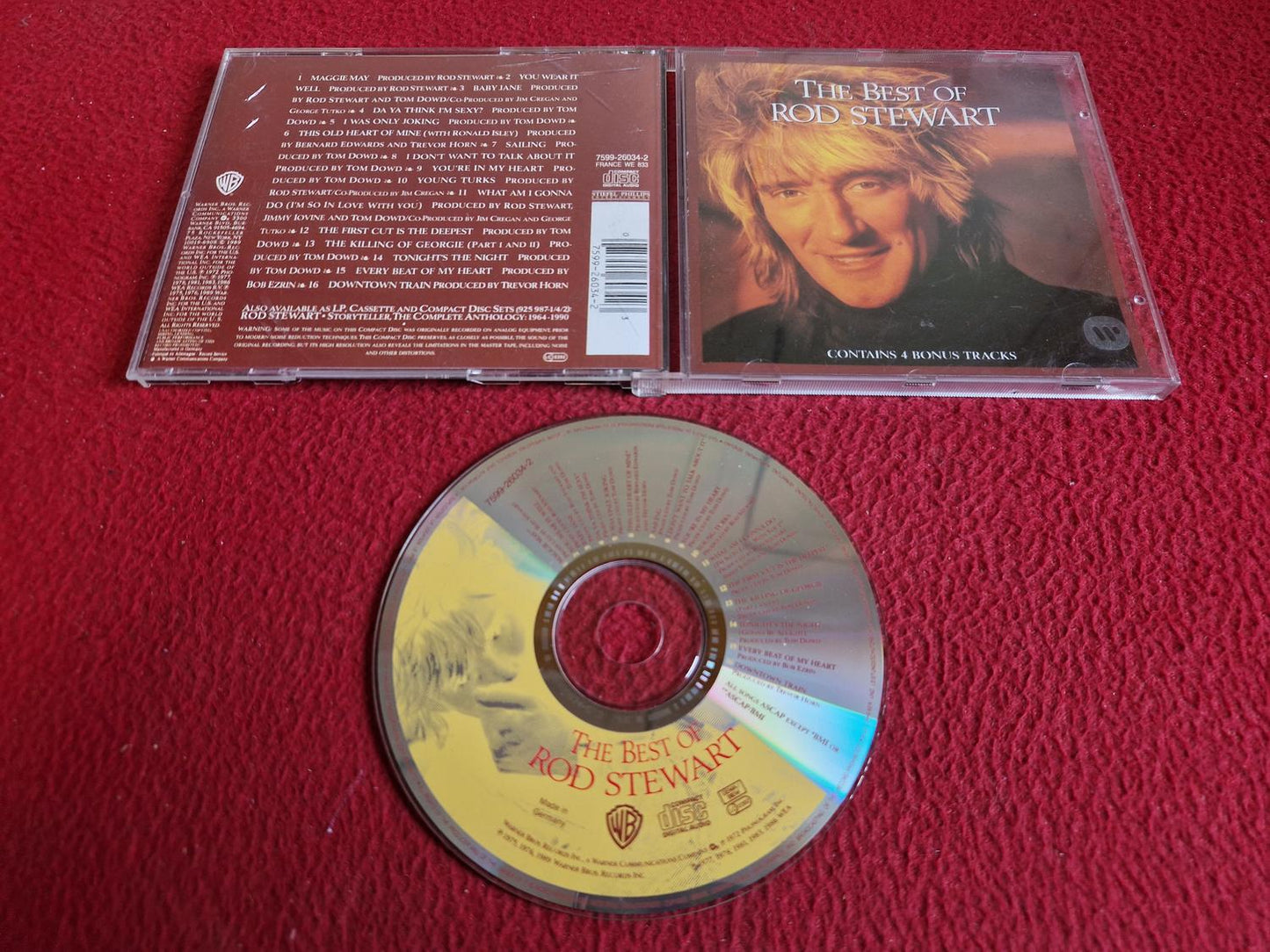 ROD STEWART THE BEST OF CD