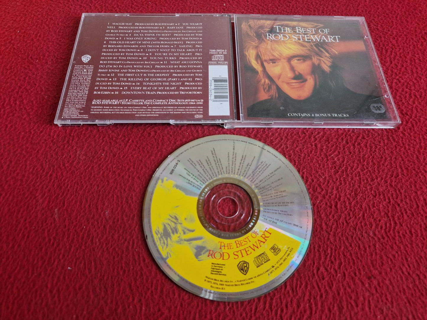 ROD STEWART THE BEST OF CD