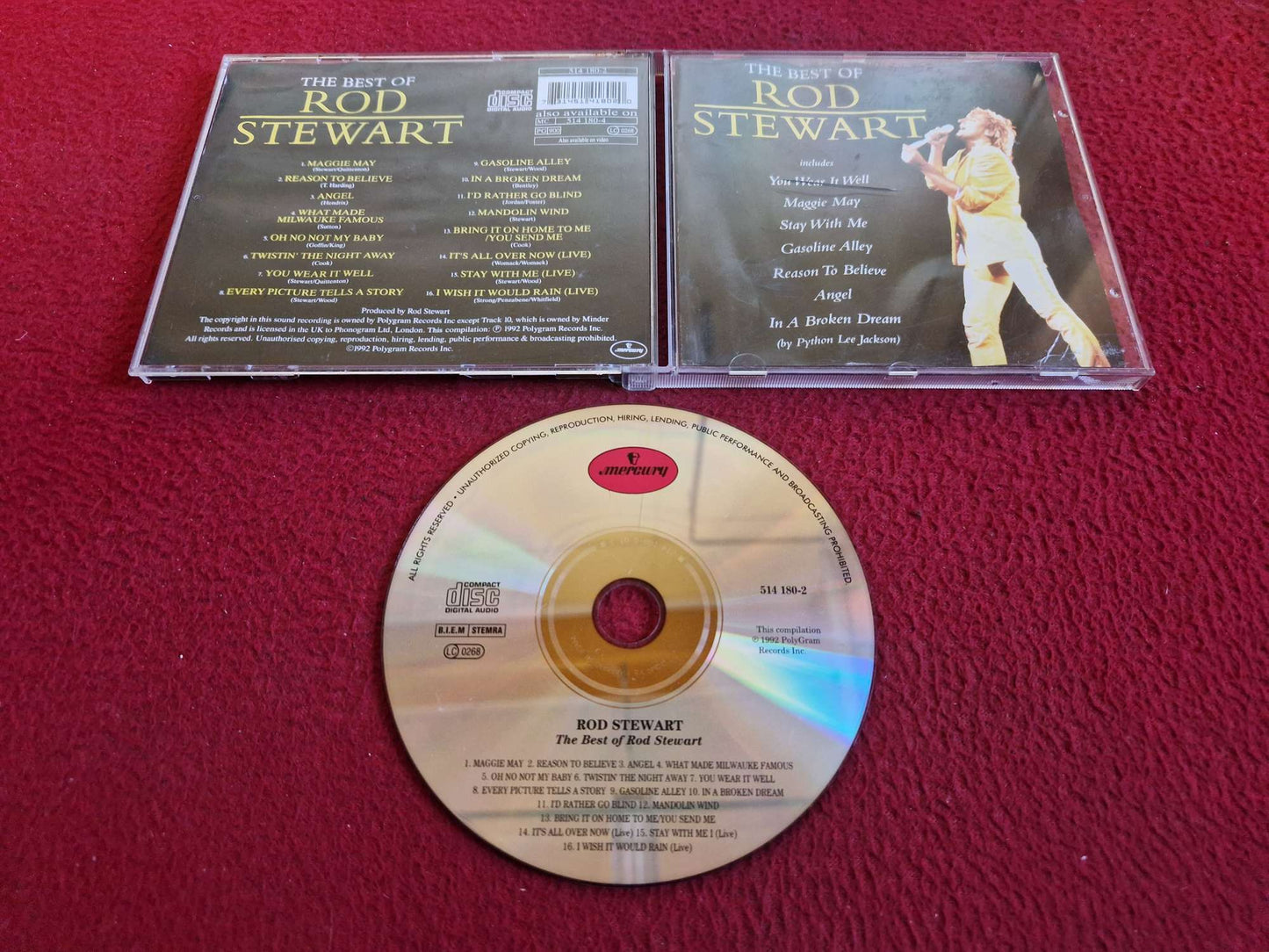 ROD STEWART THE BEST OF CD