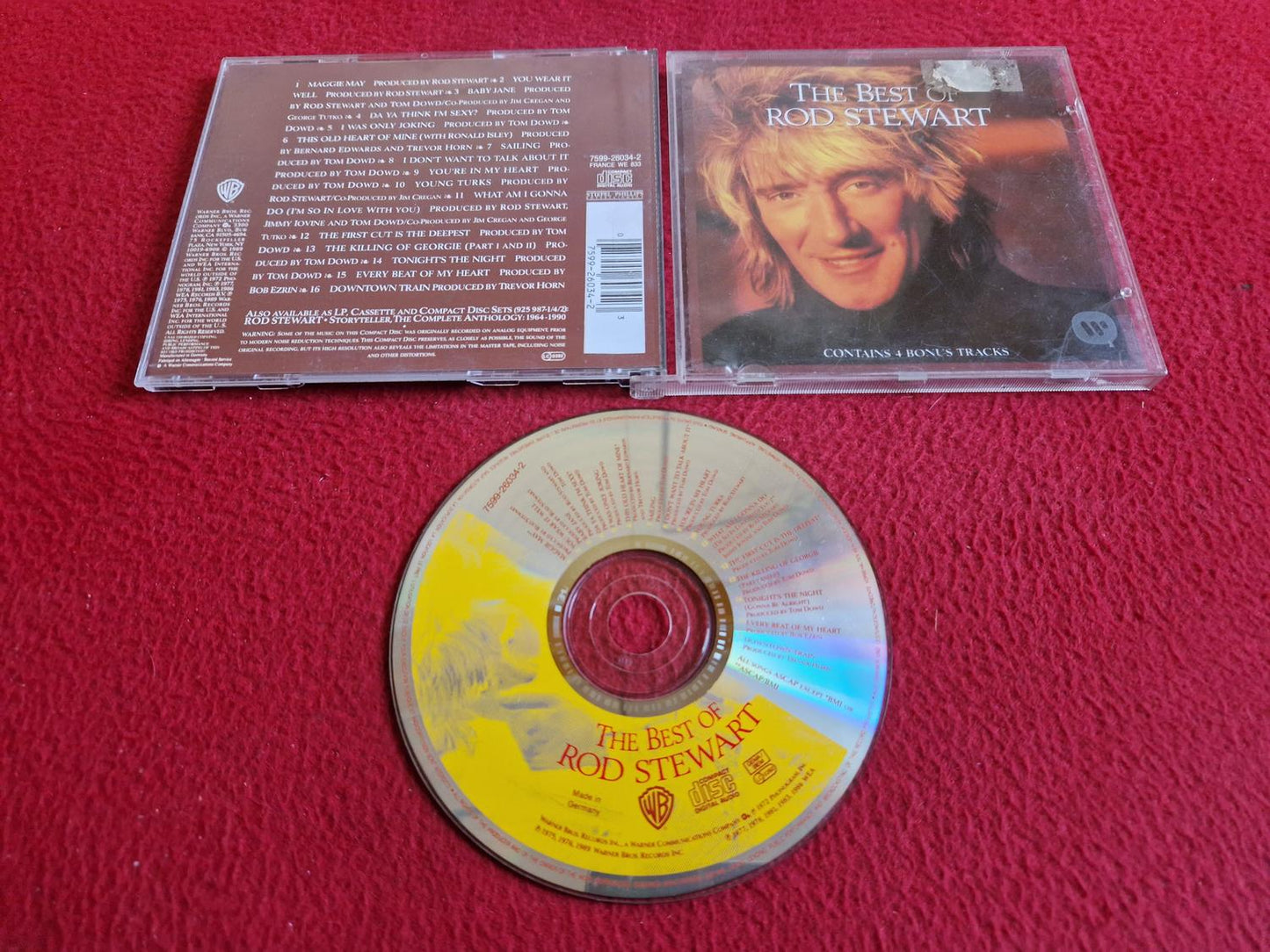 ROD STEWART THE BEST OF CD