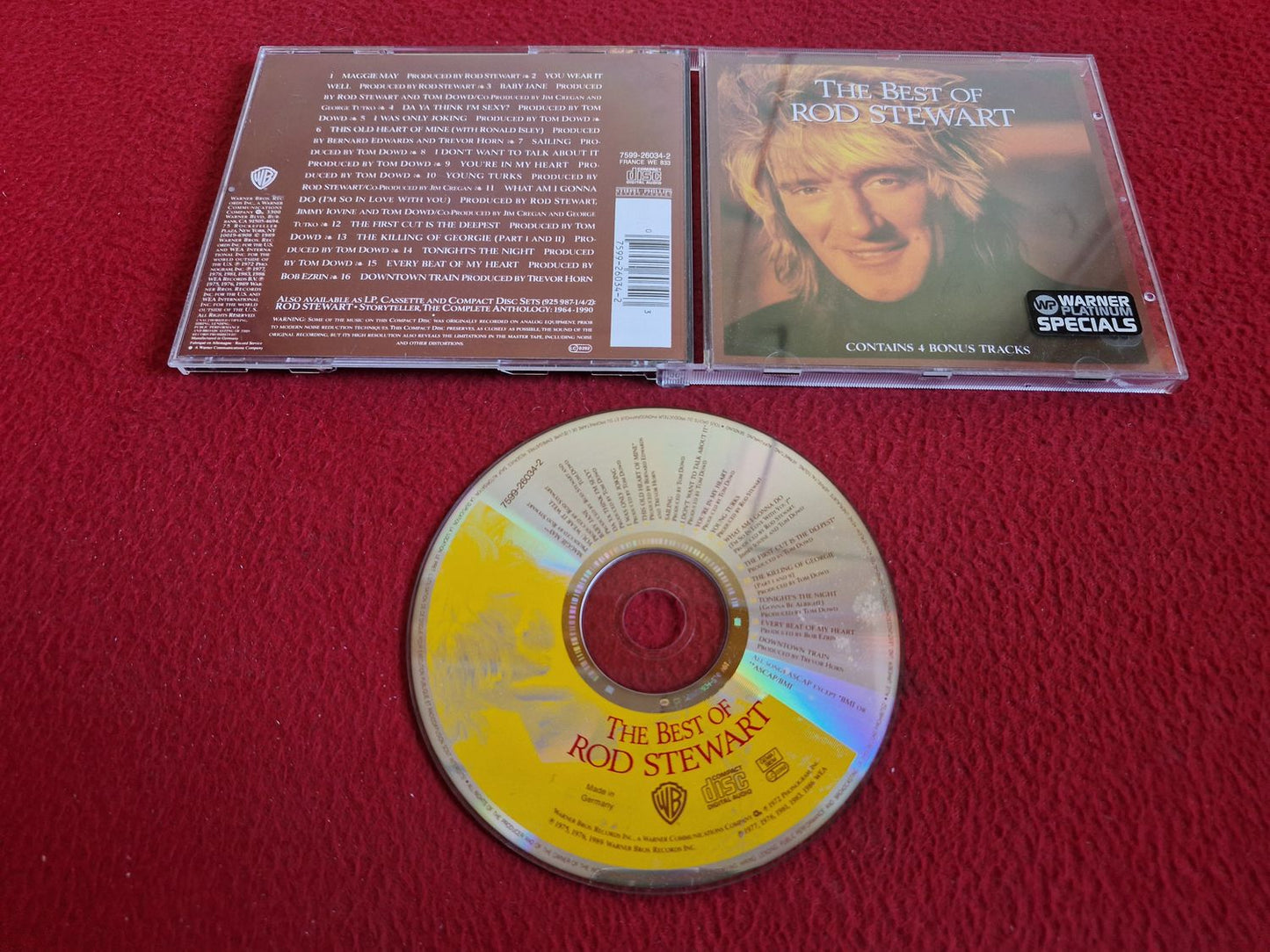 ROD STEWART THE BEST OF CD
