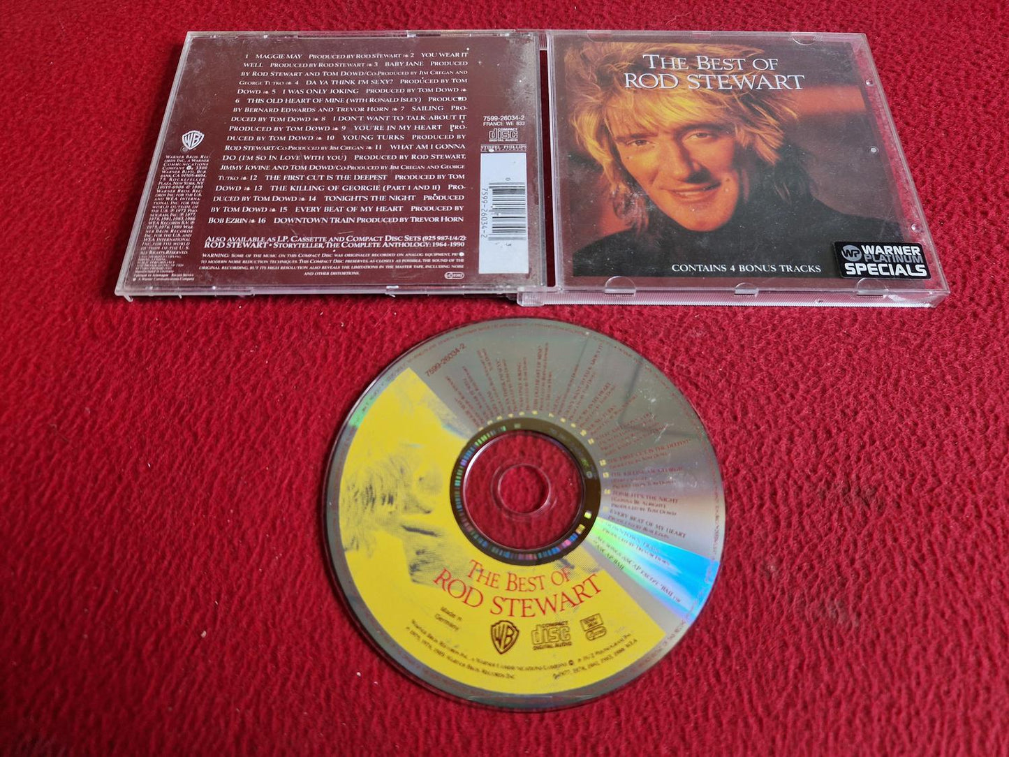 ROD STEWART THE BEST OF CD