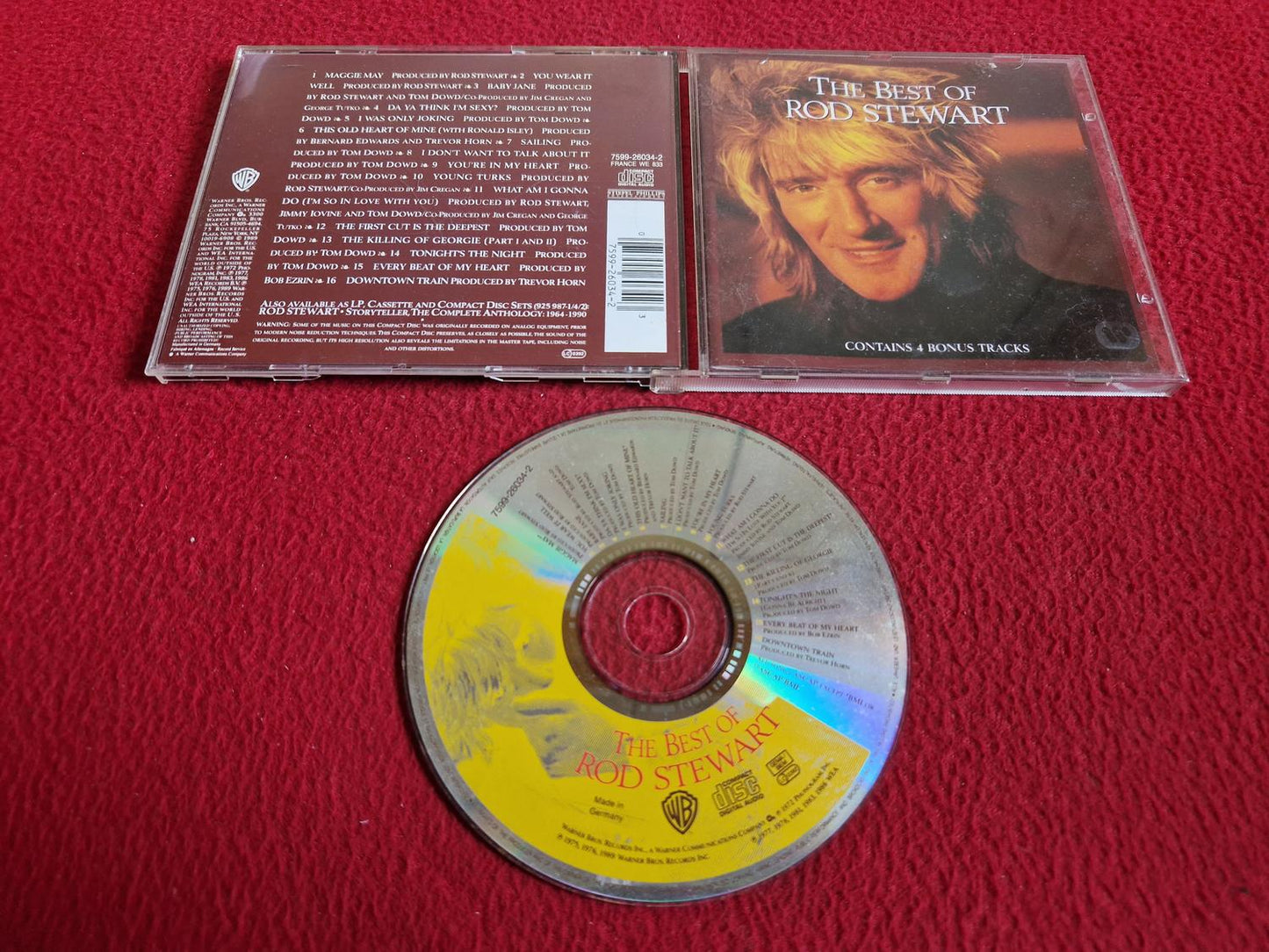 ROD STEWART THE BEST OF CD