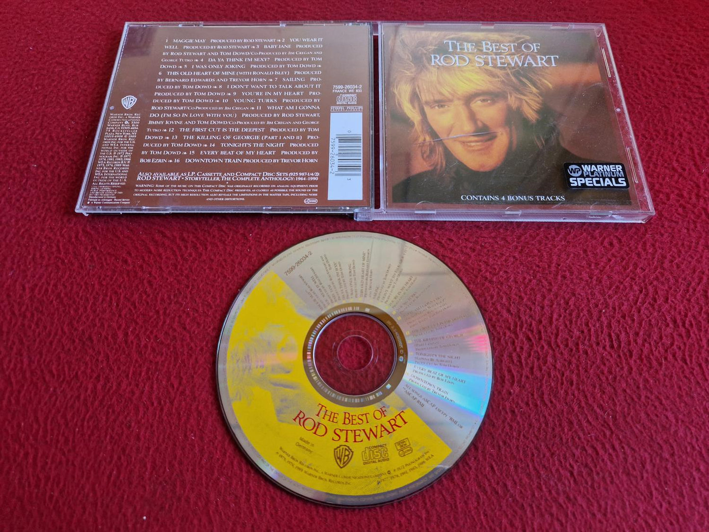 ROD STEWART THE BEST OF CD
