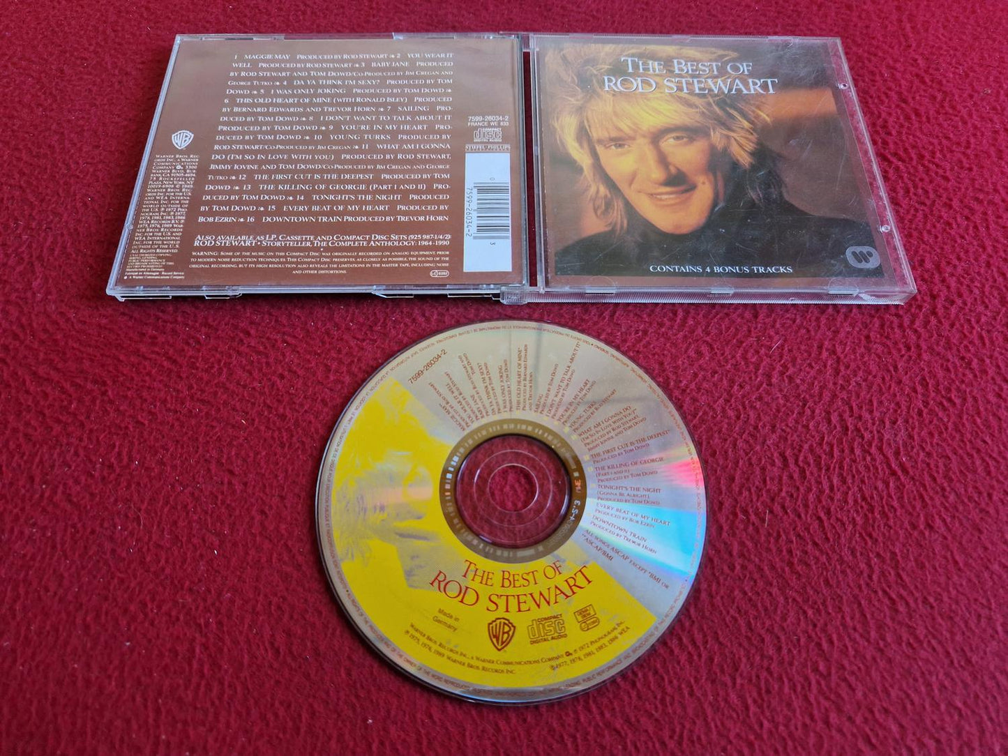ROD STEWART THE BEST OF ROD STEWART CD