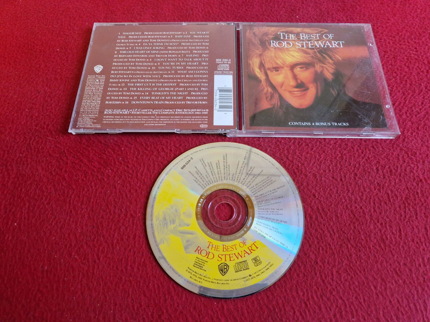 ROD STEWART THE BEST OF ROD STEWART CD