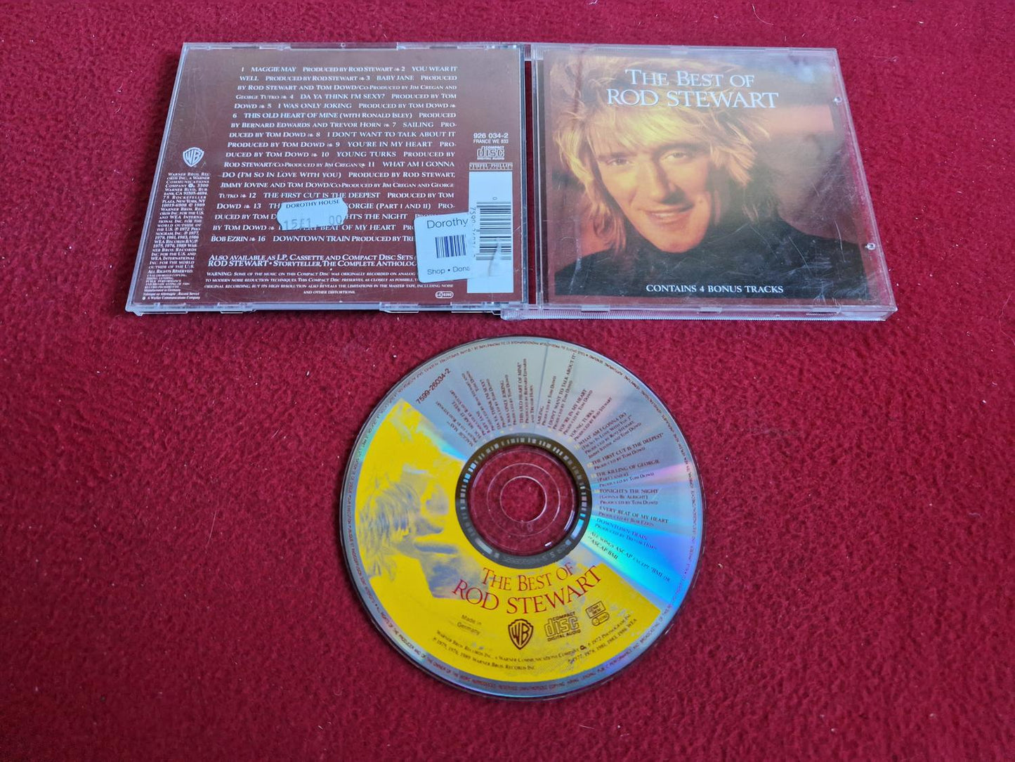 ROD STEWART THE BEST OF till CD