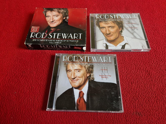 ROD STEWART THE COMPLETE AMERICAN SONGBOOK I - IV CD BOX