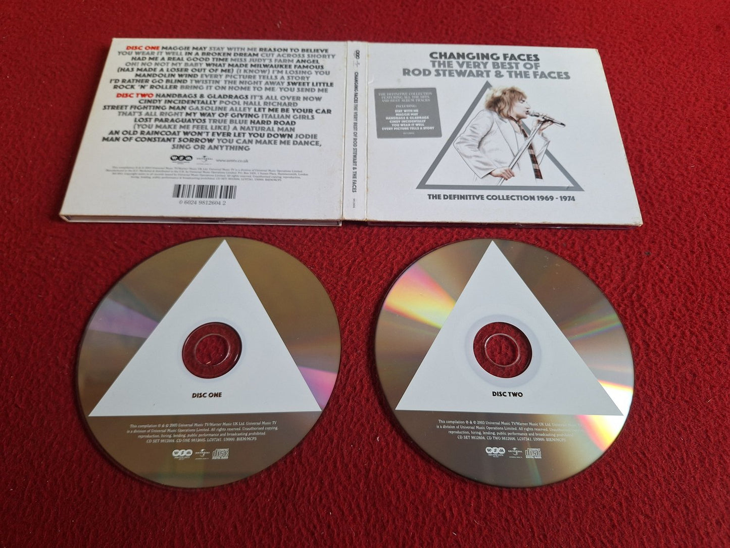 ROD STEWART & THE FACES CHANGING FACES THE VERY BEST OF CD BOX