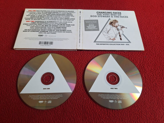 ROD STEWART & THE FACES CHANGING FACES THE VERY BEST OF CD BOX