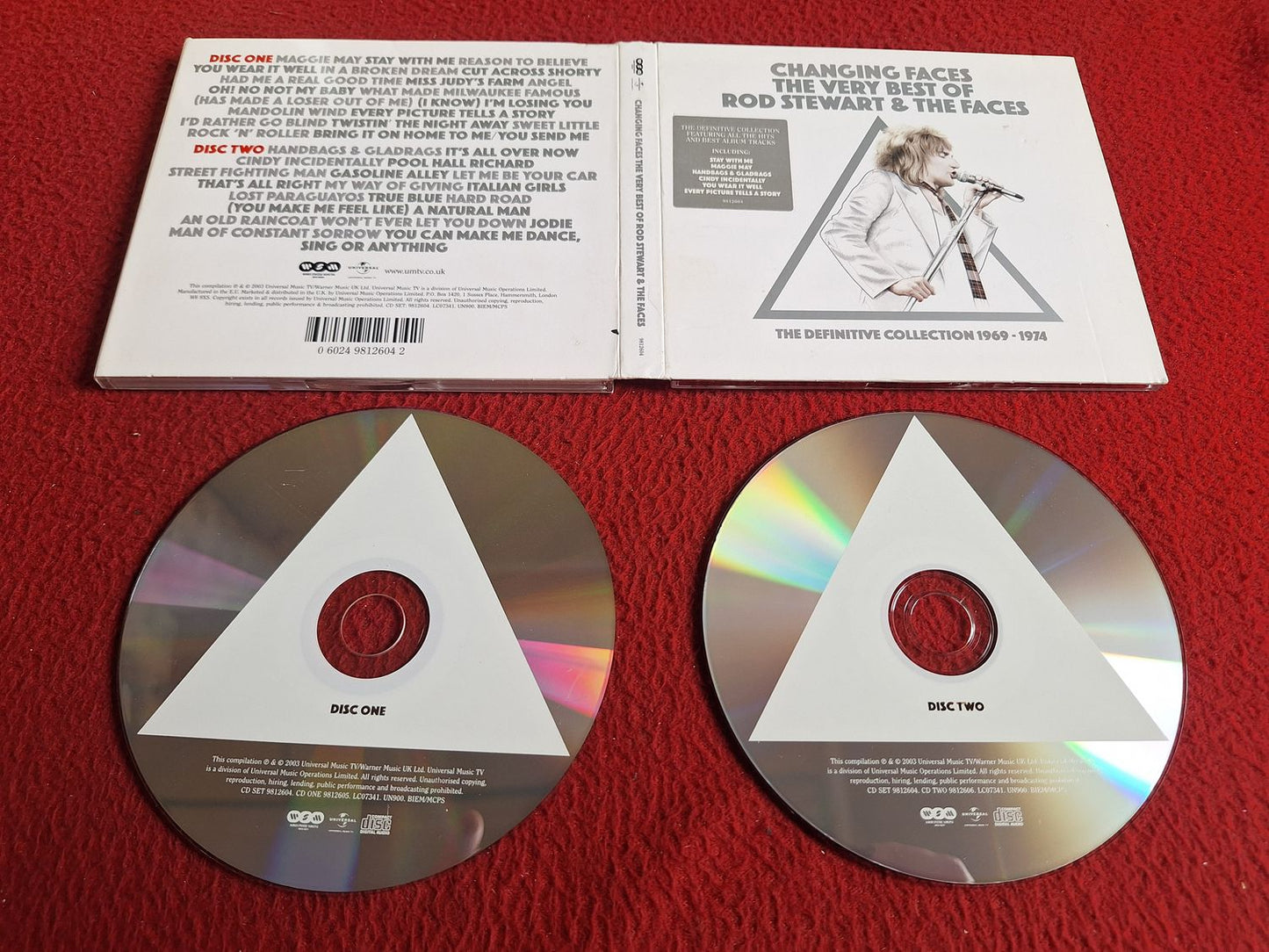ROD STEWART & THE FACES CHANGING FACES VERY BEST OF THE DEFINITIVE 1969-1974 CD