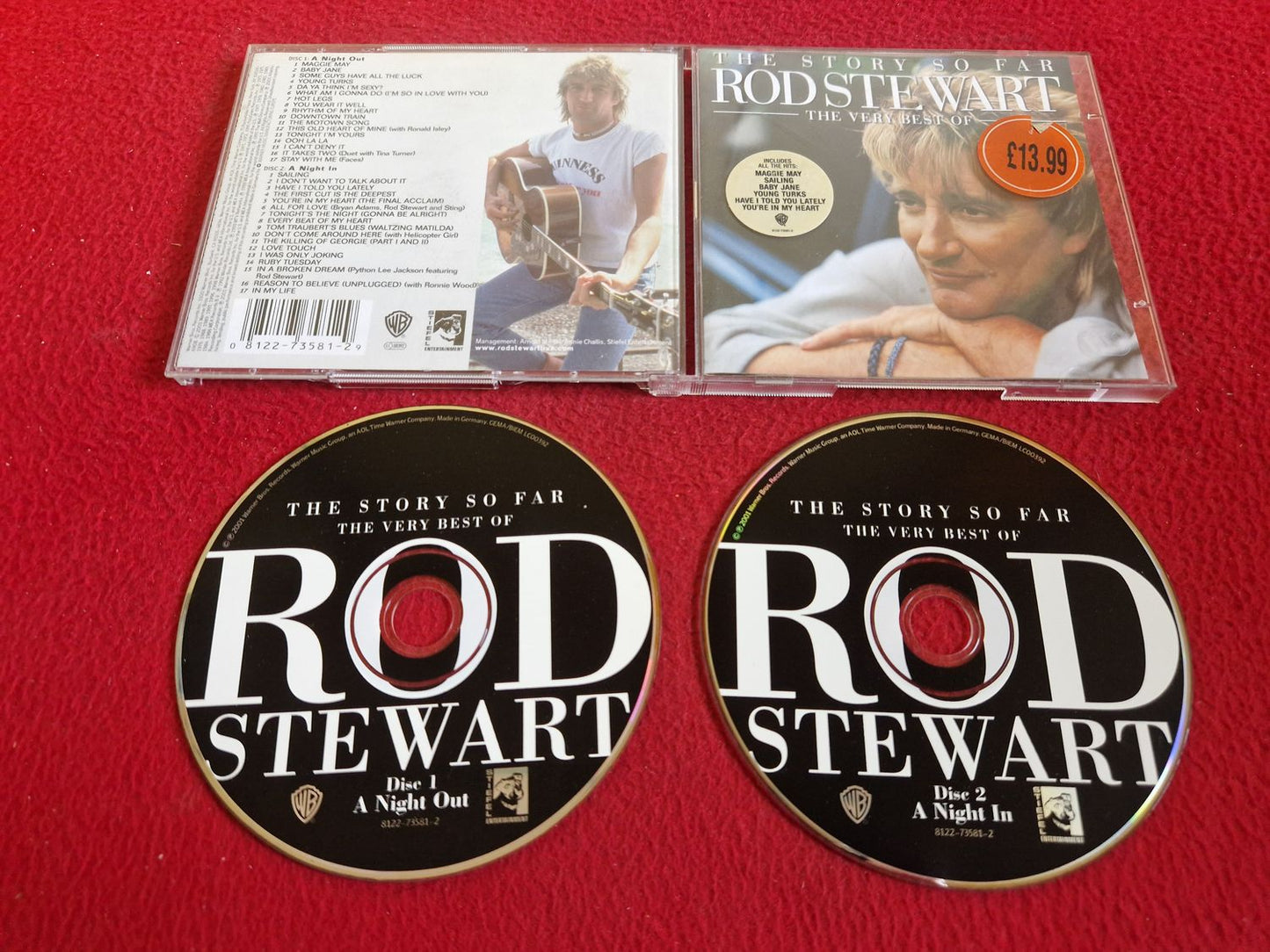 ROD STEWART THE STORY SO FAR THE VERY BEST OF CD