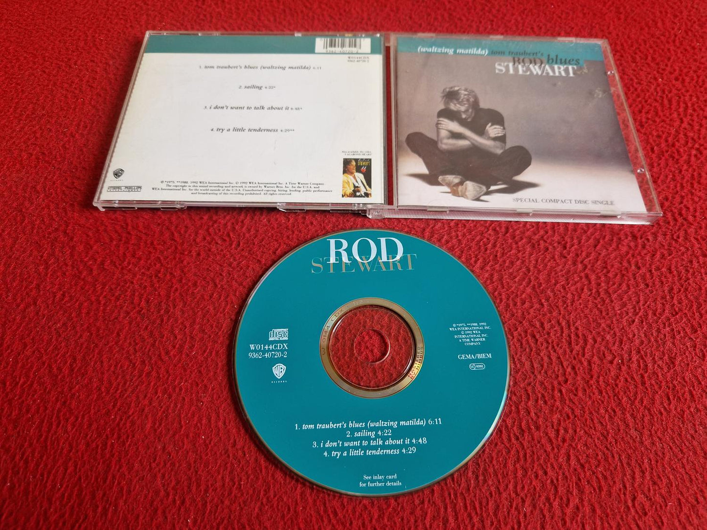 ROD STEWART (WALTZING MATILDA) TOM TRAUBERT'S BLUES CD