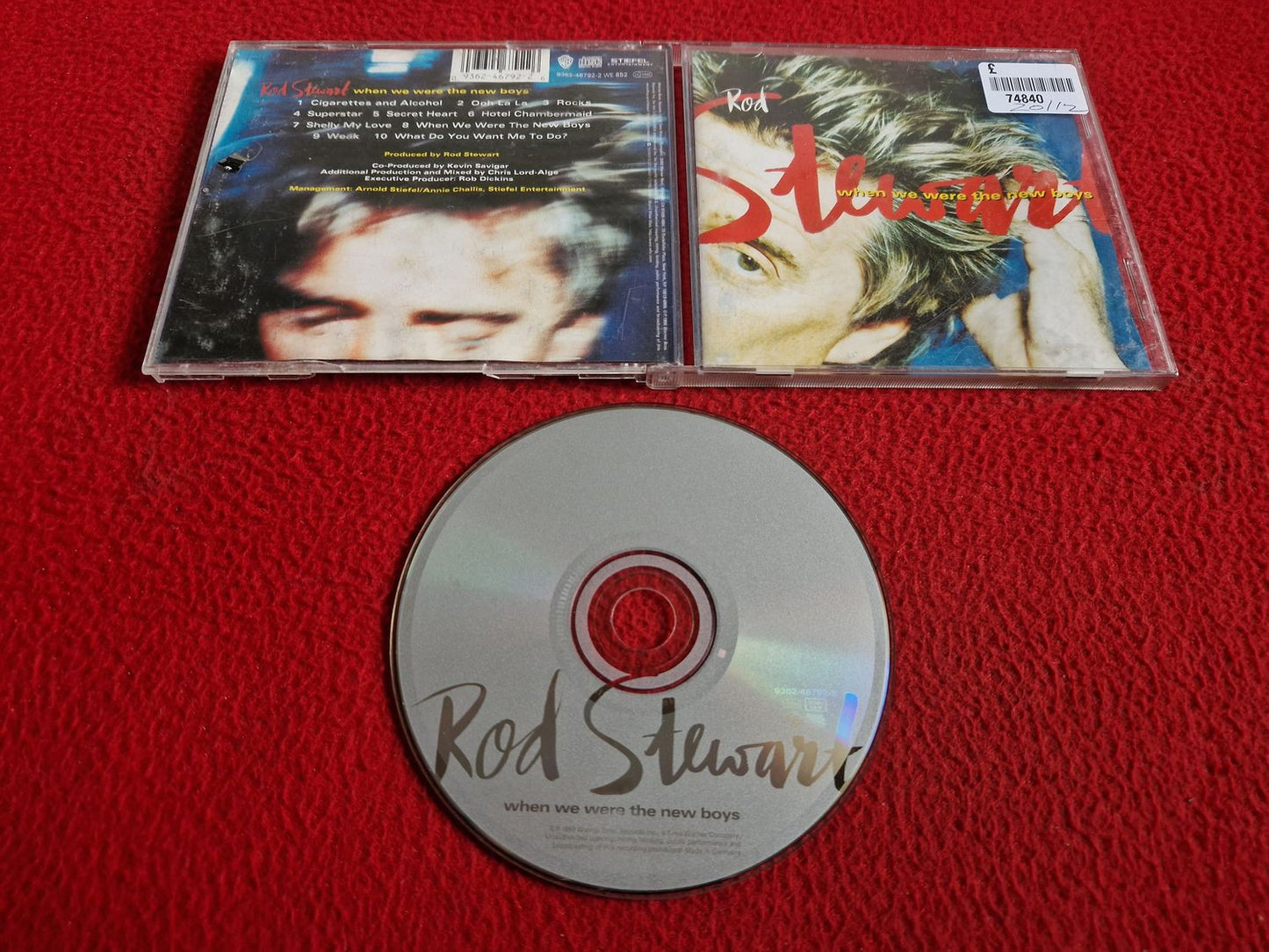 ROD STEWART WHEN WE WERE THE NEW BOYS CD