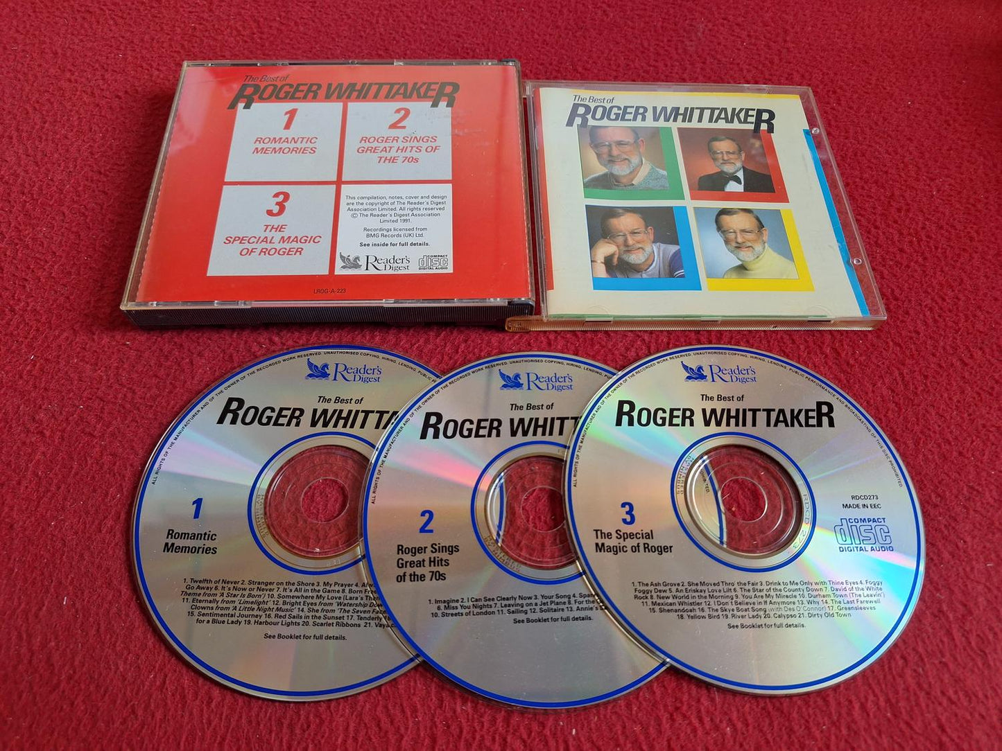ROGER WHITTAKER THE BEST OF CD BOX