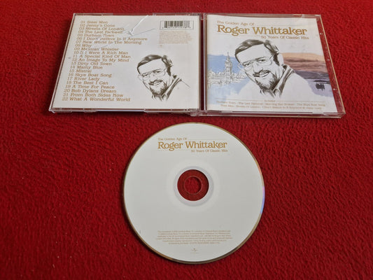ROGER WHITTAKER – THE GOLDEN AGE OF ROGER WHITTAKER 50 YEARS OF CLASSIC HITS CD