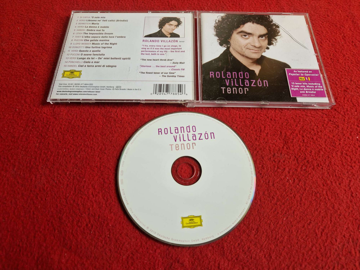 ROLANDO VILLAZON TENOR CD