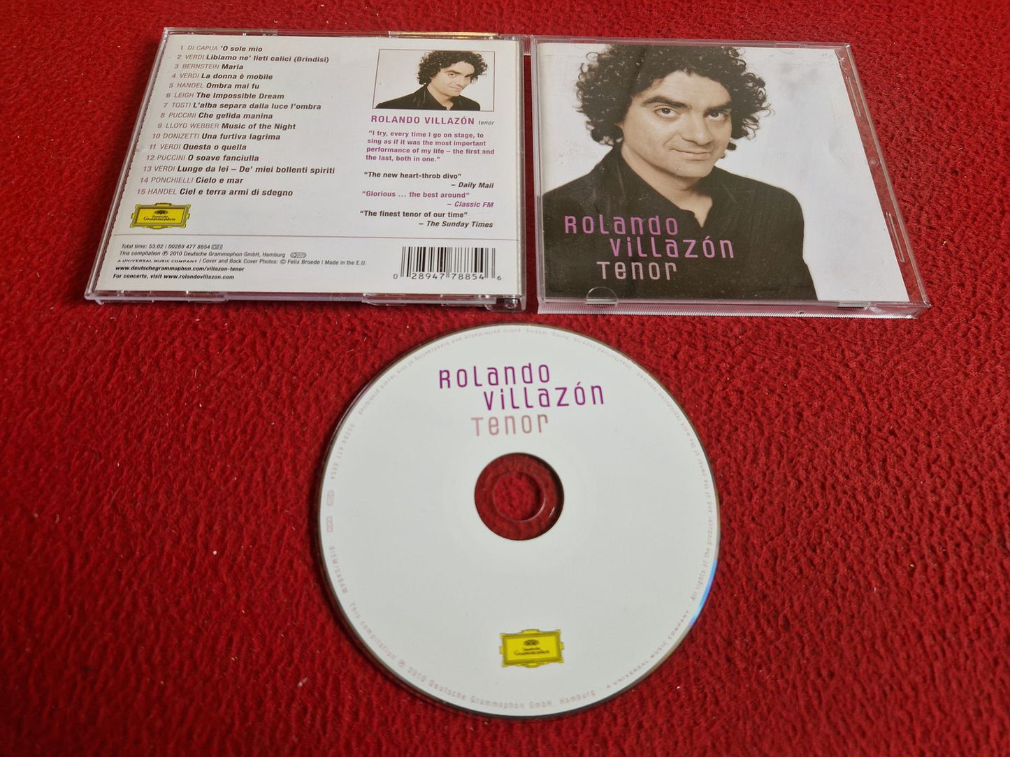 ROLANDO VILLAZON TENOR CD