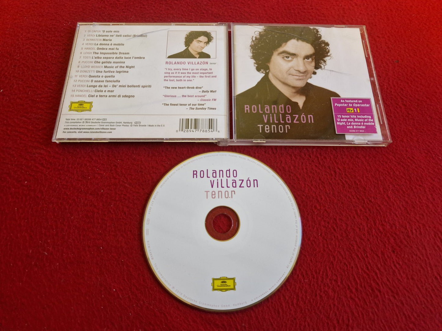 ROLANDO VILLAZON TENOR CD