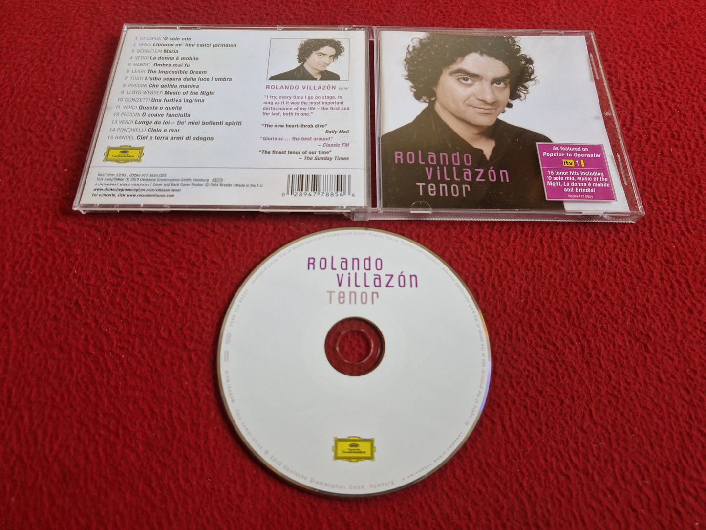 ROLANDO VILLAZON TENOR CD