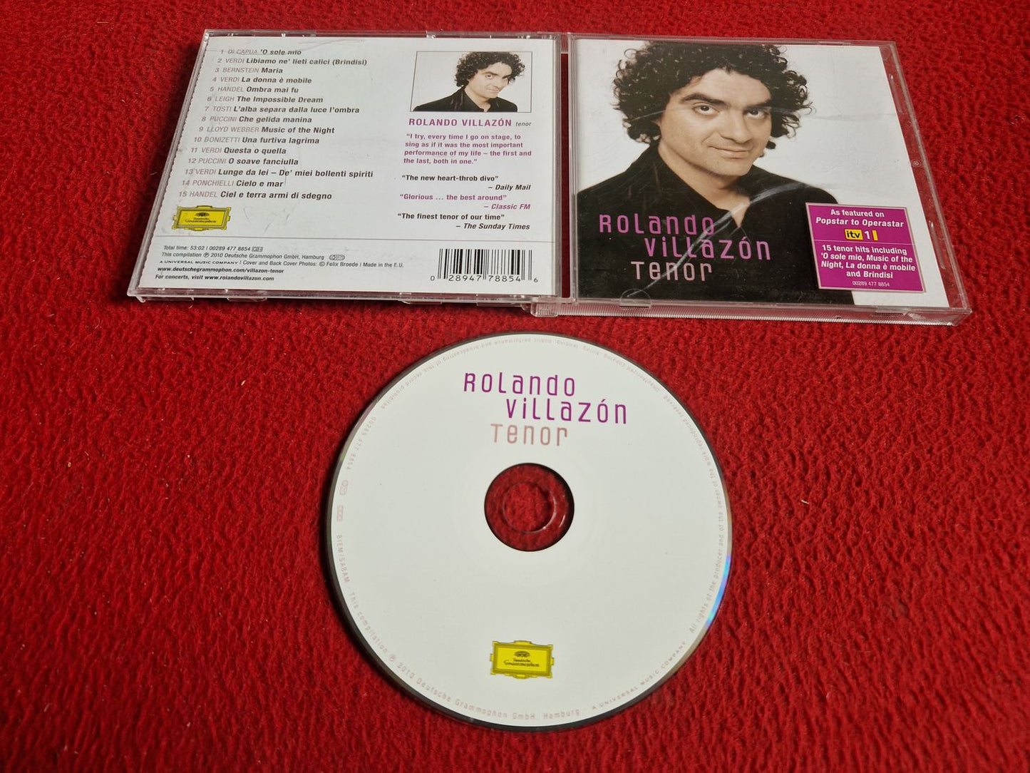 ROLANDO VILLAZON TENOR CD
