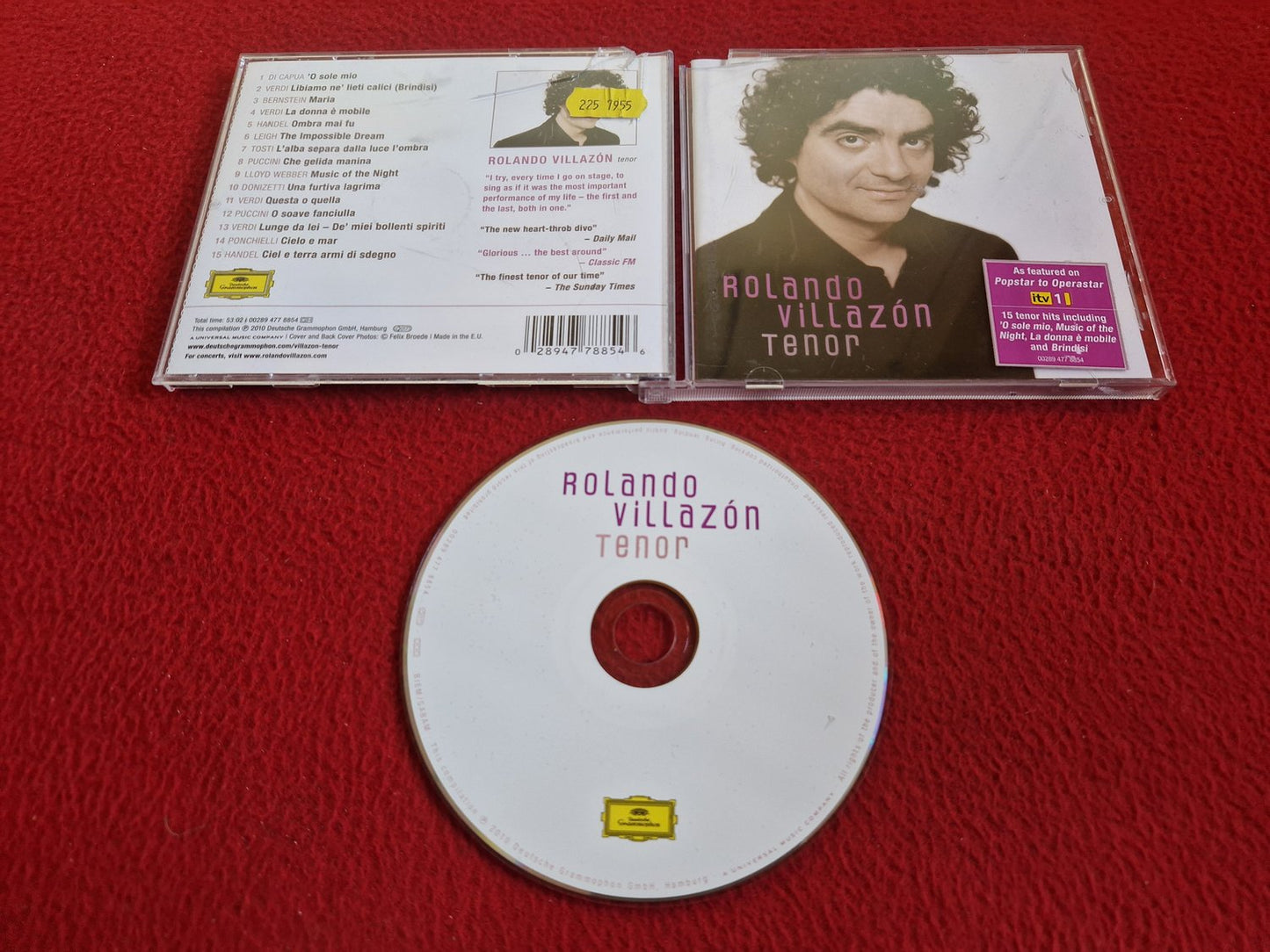 ROLANDO VILLAZON TENOR CD