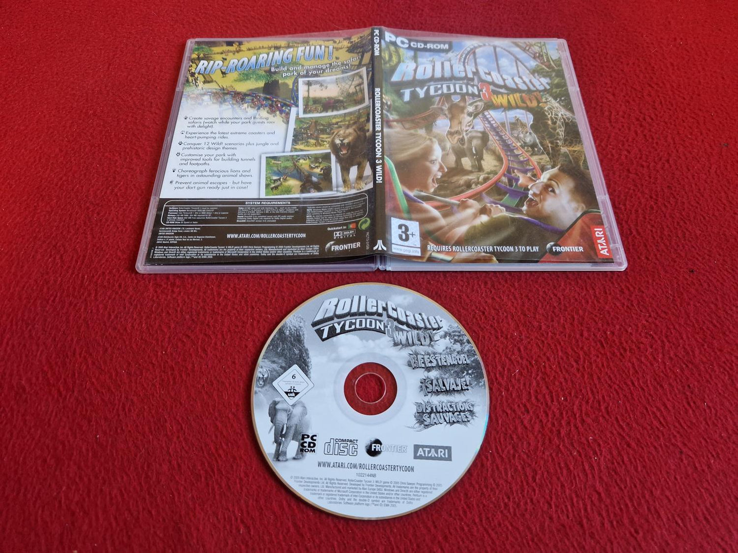 ROLLERCOASTER TYCOON 3 WILD EXPANSION till PC