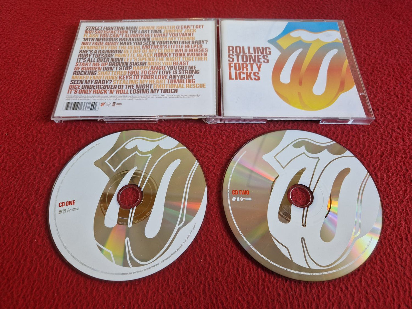 ROLLING STONES FORTY LICKS CD