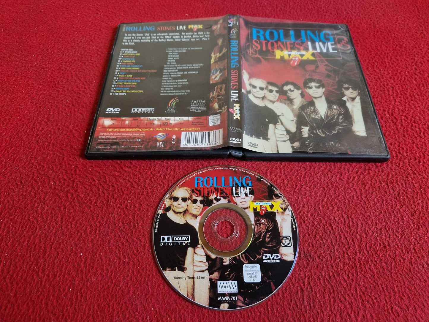 ROLLING STONES LIVE AT THE MAX DVD