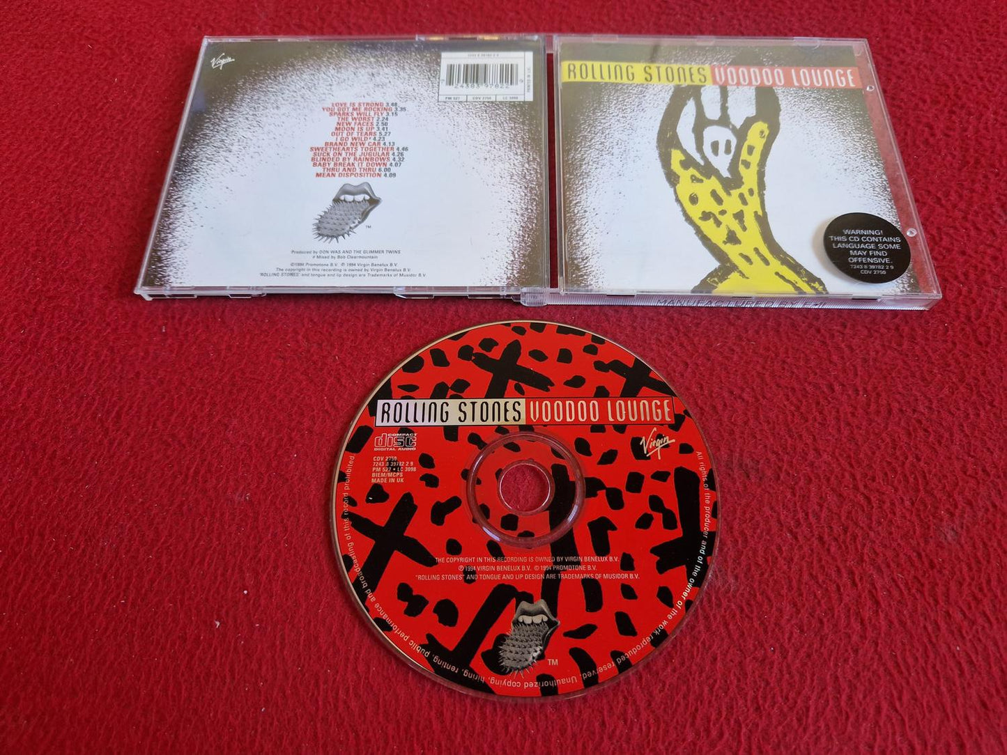 ROLLING STONES VOODOO LOUNGE CD
