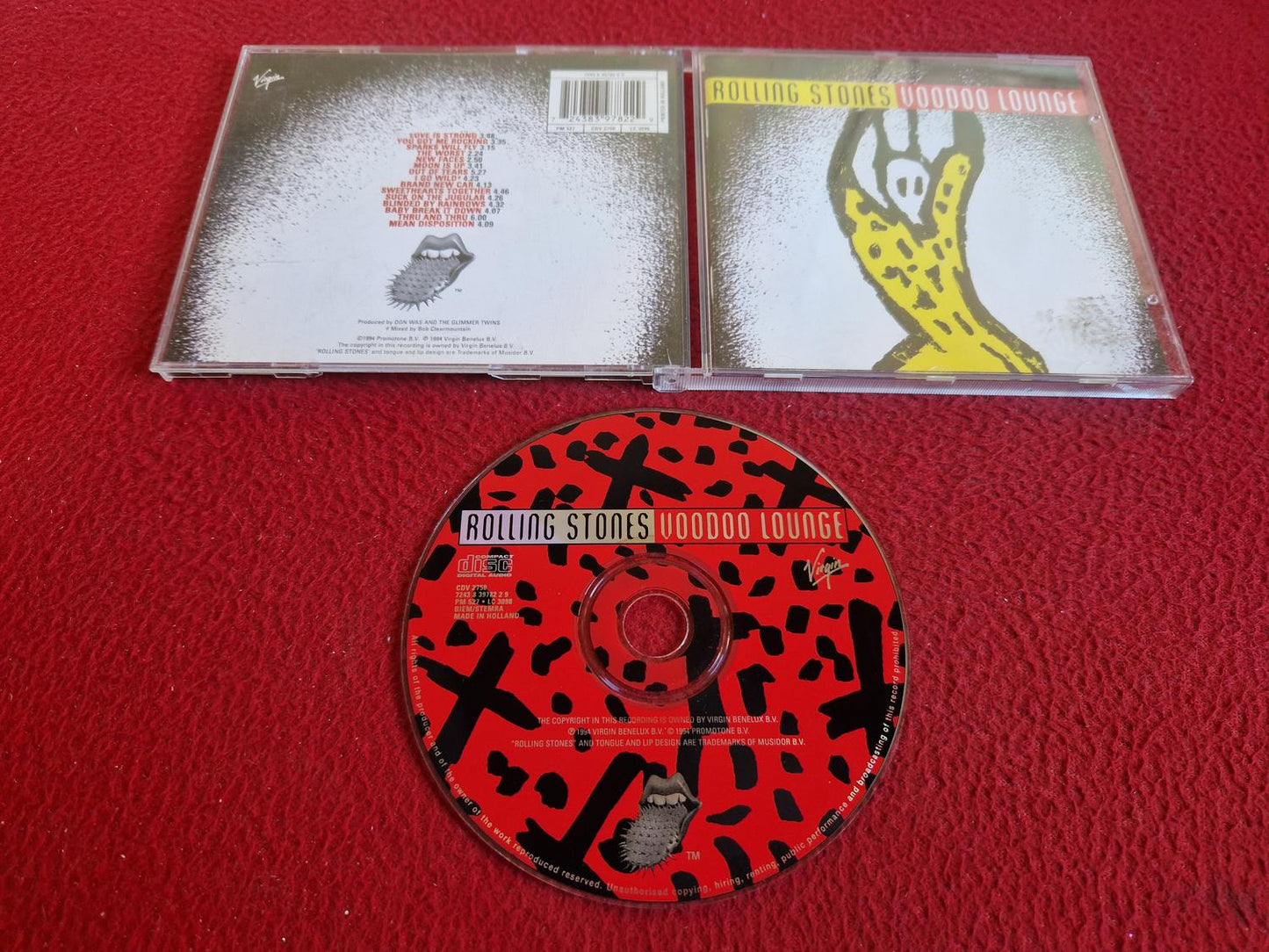 ROLLING STONES VOODOO LOUNGE CD