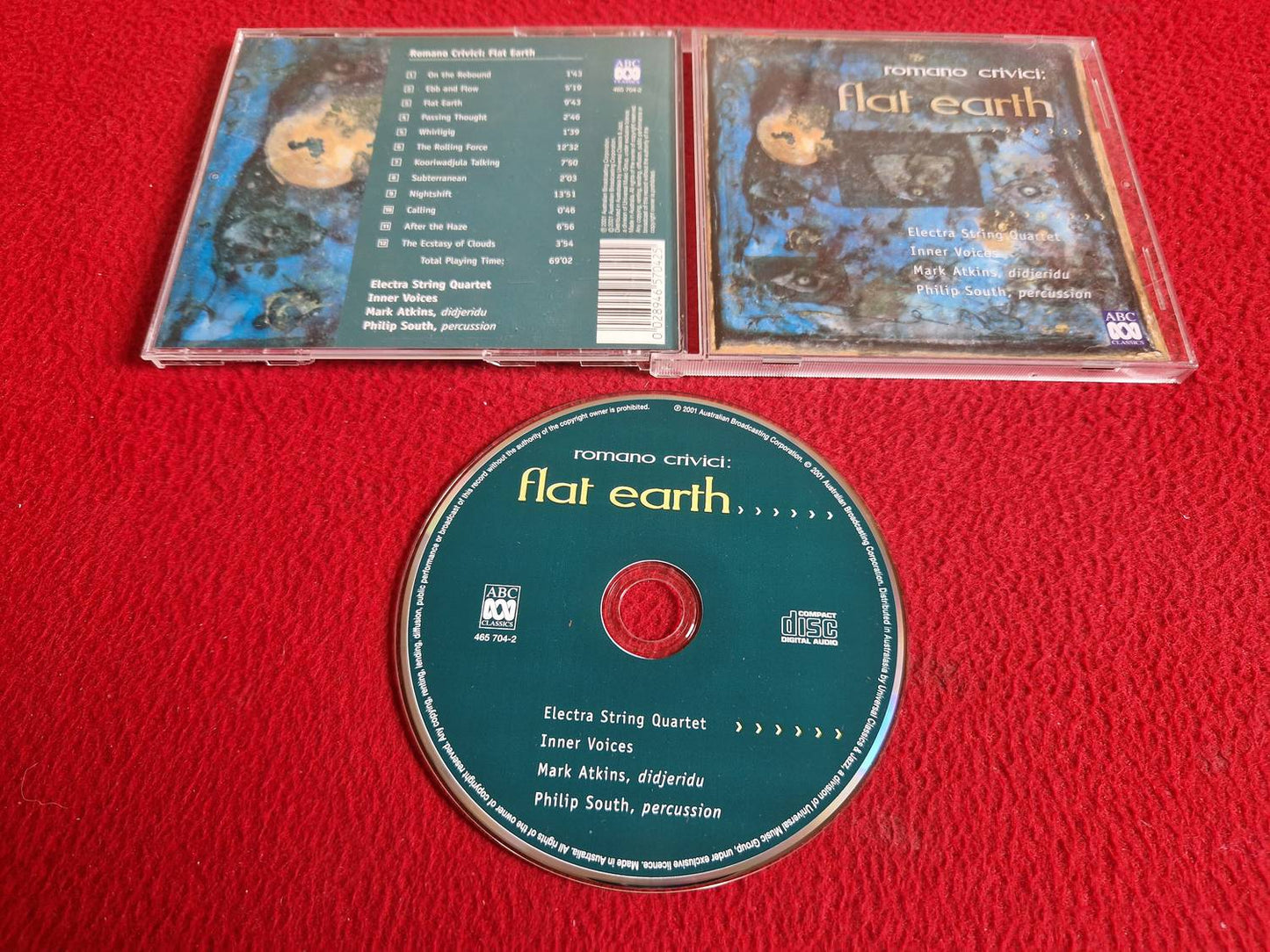 ROMANO CRIVICI FLAT EARTH CD