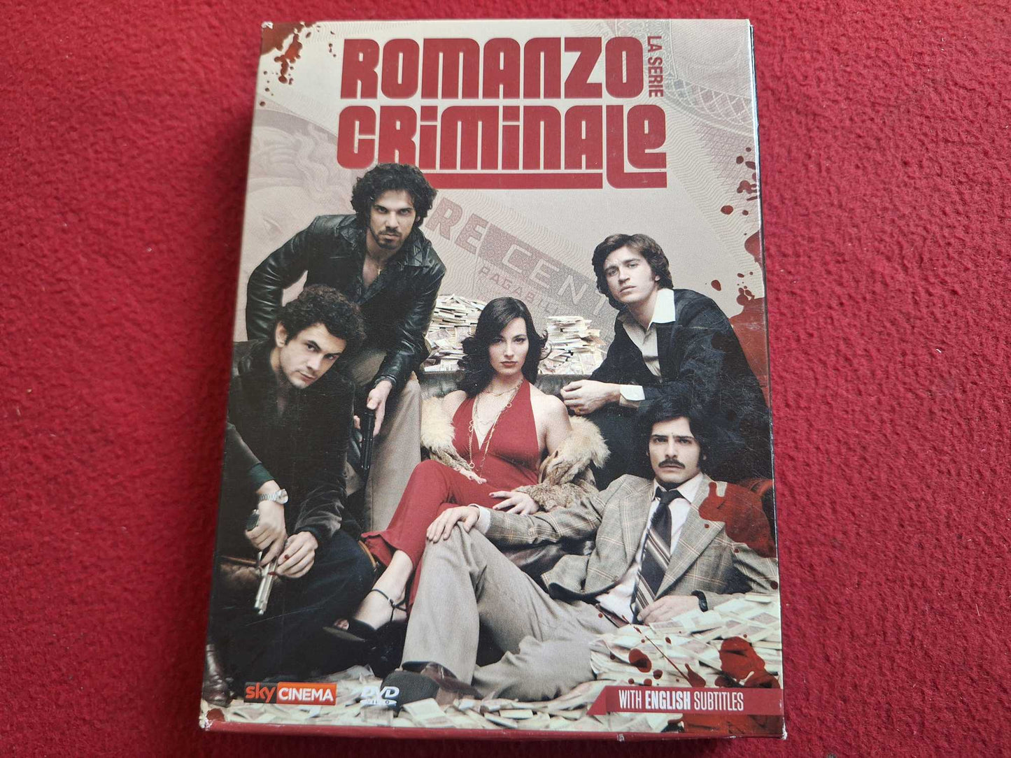 ROMANZO CRIMINALE LA SERIE [ ITALIENSKT TAL ENGELSK TEXT ] BOX DVD
