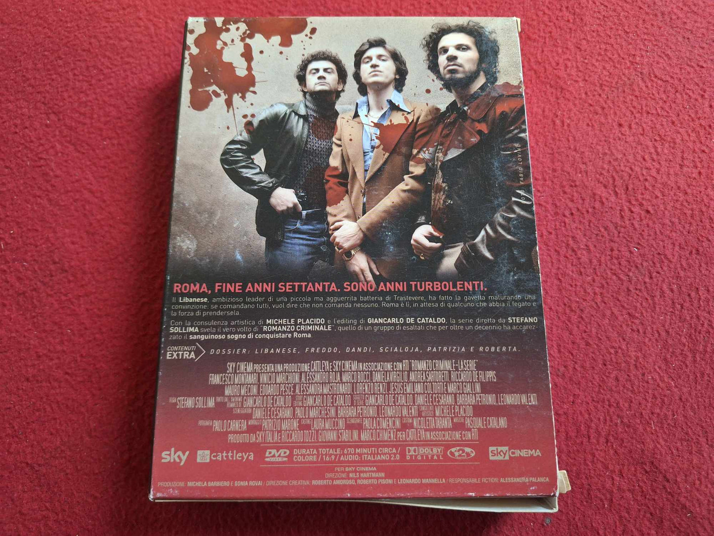 ROMANZO CRIMINALE LA SERIE [ ITALIENSKT TAL ENGELSK TEXT ] BOX DVD