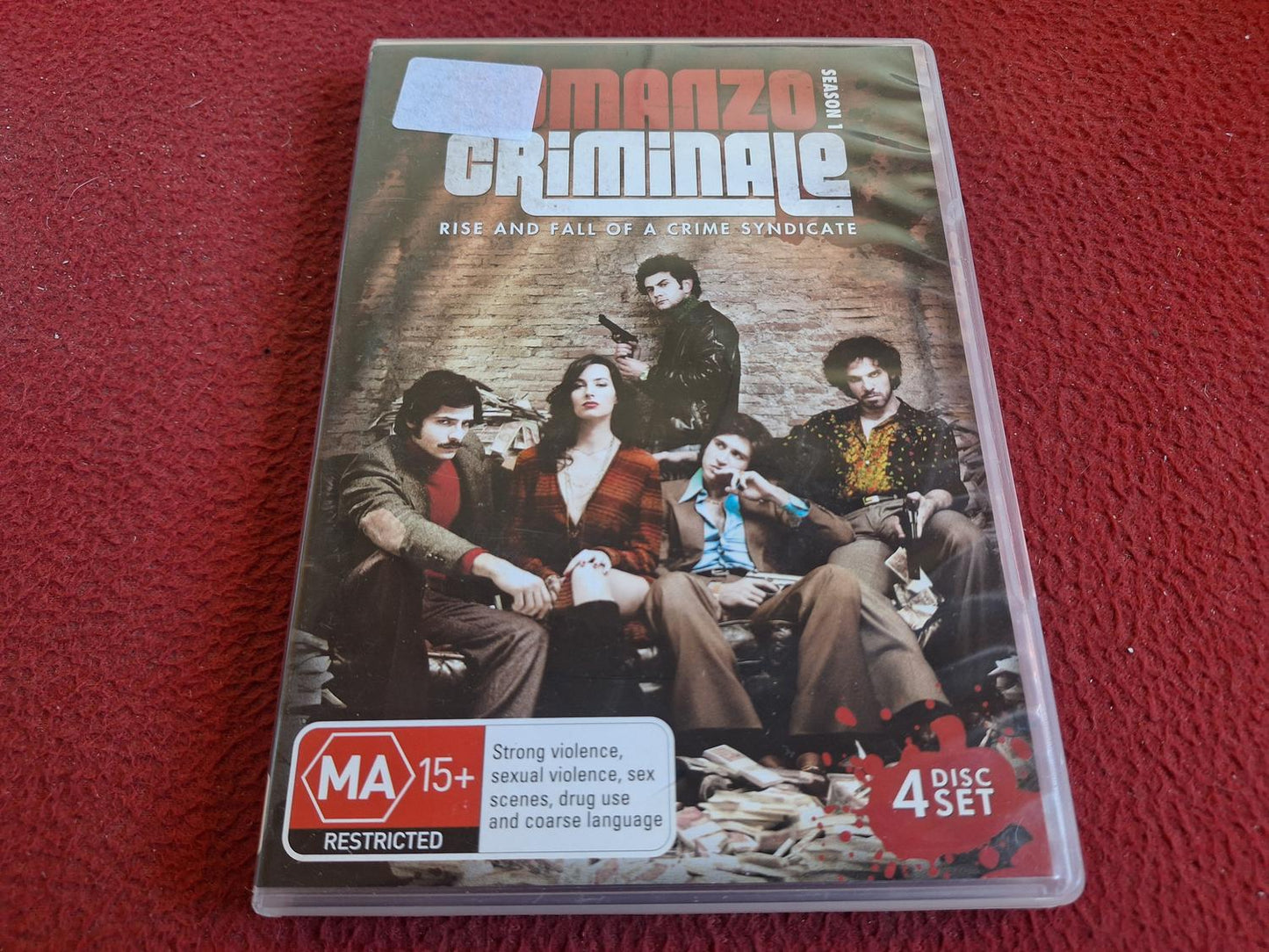 ROMANZO CRIMINALE SEASON 1 [ ITALIENSKT TAL ENGELSK TEXT ] BOX DVD
