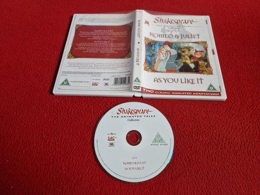 ROMEO & JULIET / AS YOU LIKE IT DVD