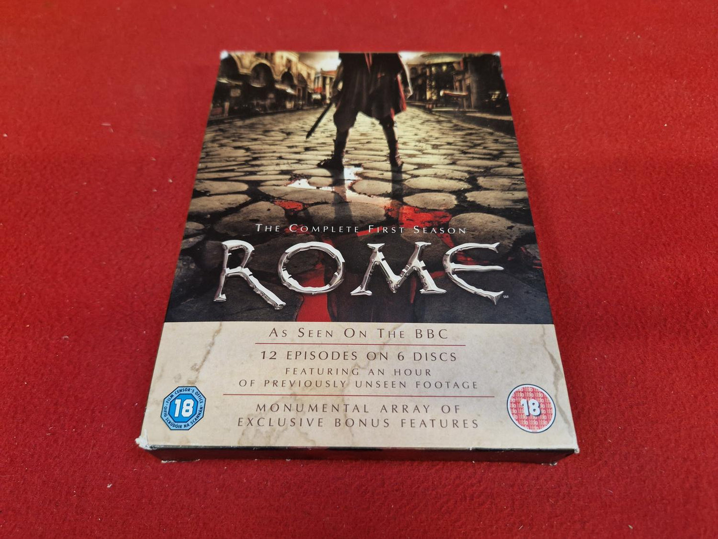 ROME THE COMPLETE SEASON 1 BOX till DVD