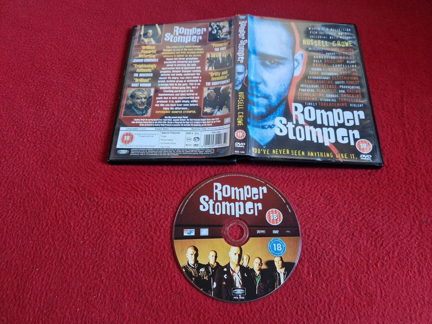ROMPER STOMPER DVD